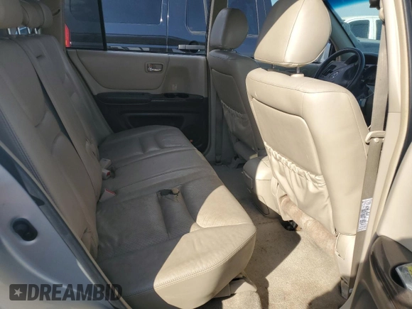 2003 Toyota Highlander z VIN JTEHF21A330101084, wystawiony jako Copart lot #72125604 z przebiegiem 232 467 mil mil oraz Szkoda całkowita • Salvage title. Historia ofert i sprzedaży dostępna na DreamBid. Obrazek 10.