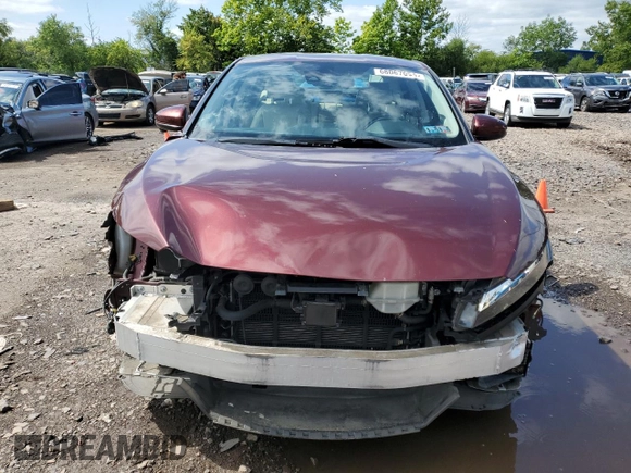 2018 Honda Clarity Plug-In Hybrid Touring with VIN JHMZC5F37JC010729, listed as a Copart auction lot 68067054 with 61,346 mi miles and Salvage Title. Bid and sale history available at carsss.com. Image 5.