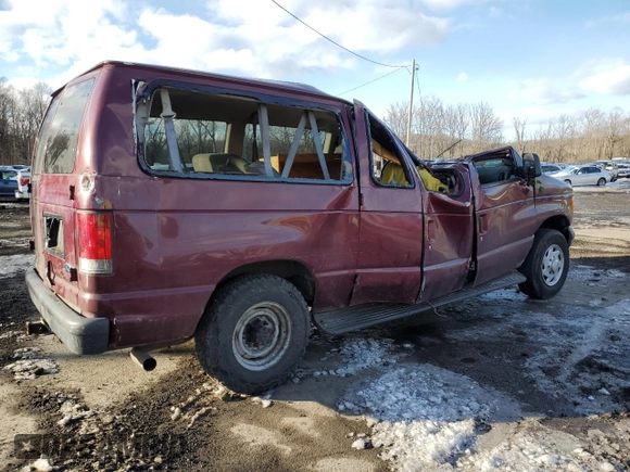 2007 Ford Econoline Passenger XL with VIN 1FBNE31L97DA48752, listed as a Copart auction lot 45878525 with Not provided miles and Salvage title. Bid and sale history available at DreamBid. Image 3.