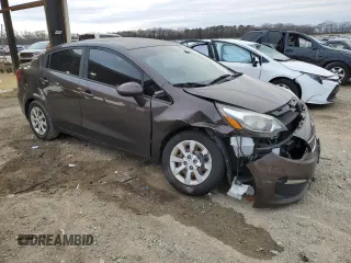 2016 Kia Rio EX with VIN KNADN4A39G6681539, listed as a Copart auction lot 48396775 with 102,435 mi miles and Clean Title. Bid and sale history available at carsss.com. Image 4.