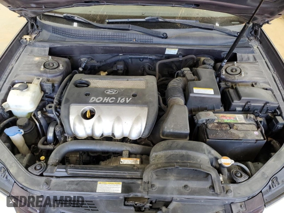 2006 Hyundai Sonata GLS z VIN KMHEU46C06A116199, wystawiony jako Copart lot #53669785 z przebiegiem 290 545 mil mil oraz Szkoda całkowita • Salvage title. Historia ofert i sprzedaży dostępna na DreamBid. Obrazek 11.