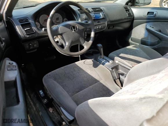 2001 Honda Civic EX with VIN 1HGEM22931L074533, listed as a Copart auction lot 43559835 with 265,590 mi miles and Salvage Title. Bid and sale history available at carsss.com. Image 8.