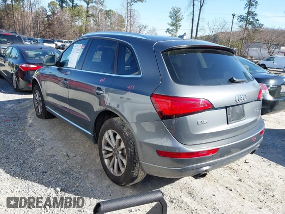 2013 Audi Q5 Premium Plus with VIN WA1LFAFP3DA032232, listed as a IAAI auction lot 41486752 with 154,388 mi miles. Bid and sale history available at carsss.com. Image 3.