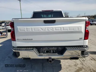 2020 Chevrolet Silverado 1500 LT with VIN 1GCRYDED1LZ325212, listed as a Copart auction lot 51409505 with 76,030 mi miles and Salvage Title. Bid and sale history available at DreamBid. Image 6.