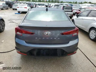 2020 Hyundai Elantra Value Edition with VIN 5NPD84LF9LH610858, listed as a Copart auction lot 53640104 with 29,996 mi miles and Salvage Title. Bid and sale history available at carsss.com. Image 6.