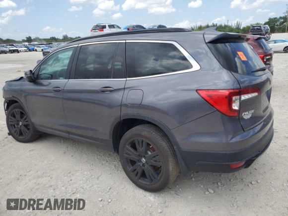 2022 Honda Pilot Special Edition with VIN 5FNYF5H22NB001986, listed as a Copart auction lot 51151045 with Not Provided miles and Salvage Title. Bid and sale history available at DreamBid. Image 2.