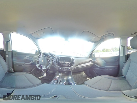 2020 Chevrolet Traverse LS with VIN 1GNERFKW4LJ185840, listed as a Copart auction lot 61645455 with 47,682 mi miles and Salvage title. Bid and sale history available at DreamBid. Image 15.