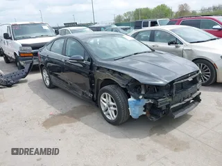 2014 Ford Fusion SE with VIN 3FA6P0HD2ER313139, listed as a IAAI auction lot 42136343 with 144,480 mi miles and . Bid and sale history available at DreamBid. Image 1.