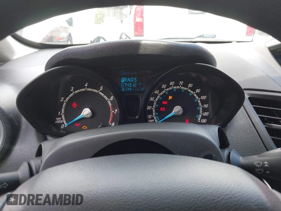 2019 Ford Fiesta S with VIN 3FADP4AJ2KM110789, listed as a IAAI auction lot 40293838 with 74,312 mi miles and . Bid and sale history available at DreamBid. Image 7.