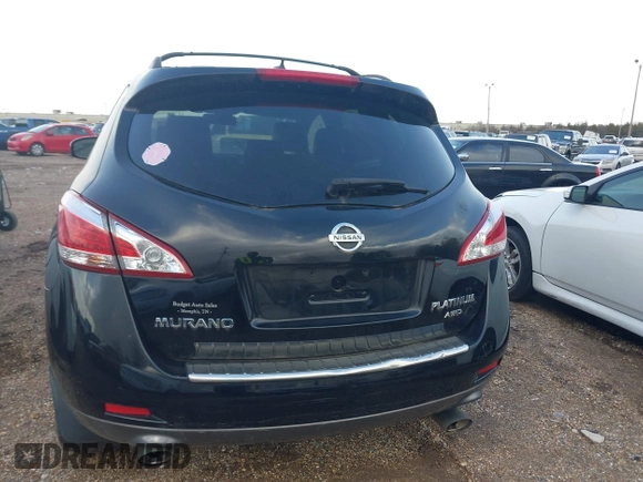 2013 Nissan Murano SV with VIN JN8AZ1MW3DW312500, listed as a IAAI auction lot 41471491 with 191,301 mi miles. Bid and sale history available at carsss.com. Image 16.