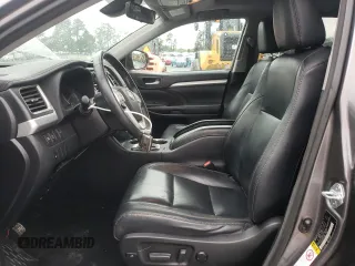 2018 Toyota Highlander SE with VIN 5TDJZRFH9JS528291, listed as a Copart auction lot 56568275 with 74,619 mi miles and Salvage title. Bid and sale history available at DreamBid. Image 7.