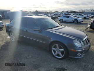2009 Mercedes-Benz E-Class Sport 5.5L with VIN WDBUF72X69B365513, listed as a Copart auction lot 85467724 with 159,100 mi miles and Salvage Title. Bid and sale history available at carsss.com. Image 4.
