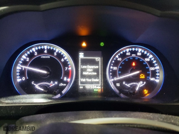 2017 Toyota Highlander XLE with VIN 5TDJZRFH7HS480171, listed as a Copart auction lot 51065085 with 107,334 mi miles and Salvage Title. Bid and sale history available at carsss.com. Image 9.