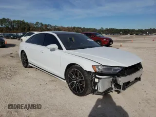 2020 Audi A8 L with VIN WAU8DAF81LN015654, listed as a Copart auction lot 79126853 with 26,587 mi miles. Bid and sale history available at carsss.com. Image 4.