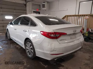 2017 Hyundai Sonata Sport with VIN 5NPE34AF7HH490930, listed as a IAAI auction lot 41383528 with 129,862 mi miles. Bid and sale history available at carsss.com. Image 3.