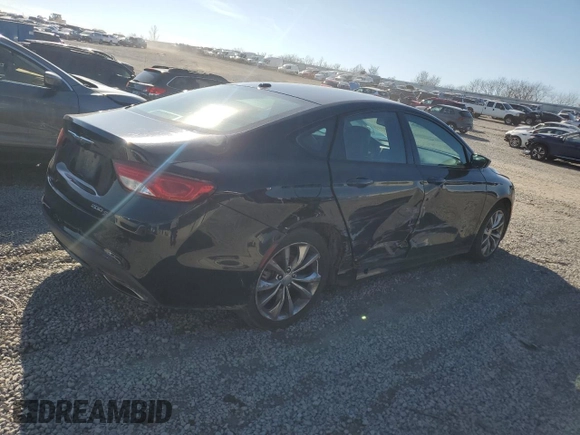 2016 Chrysler 200 S with VIN 1C3CCCBG1GN193020, listed as a Copart auction lot 43348865 with 137,321 mi miles and Salvage Title. Bid and sale history available at carsss.com. Image 3.