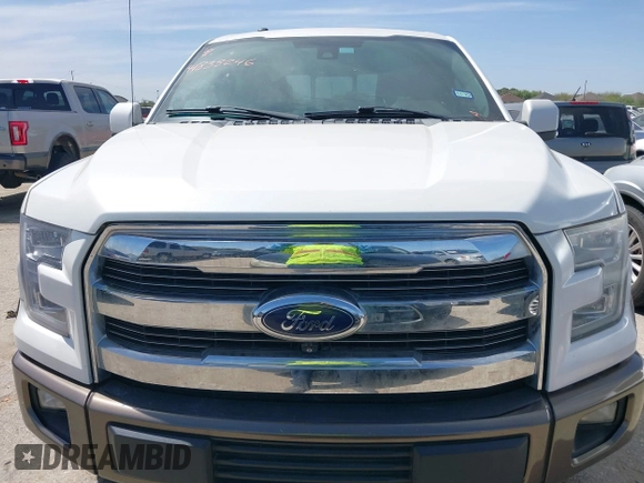 2015 Ford F-150 XLT with VIN 1FTEW1EFXFFB69911, listed as a IAAI auction lot 41838246 with 122,566 mi miles. Bid and sale history available at carsss.com. Image 12.