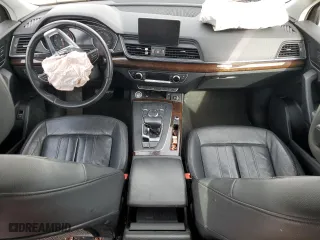2020 Audi Q5 Premium with VIN WA1ANAFY4L2054851, listed as a Copart auction lot 45756995 with 114,212 mi miles and Salvage Title. Bid and sale history available at carsss.com. Image 8.