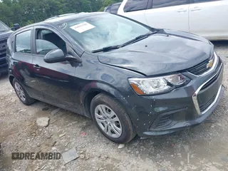 2020 Chevrolet Sonic LT with VIN 1G1JG6SB5L4114857, listed as a IAAI auction lot 39892985 with 27,329 mi miles and . Bid and sale history available at DreamBid. Image 1.