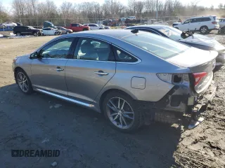 2015 Hyundai Sonata Sport with VIN 5NPE34AB7FH062706, listed as a Copart auction lot 43003835 with 78,709 mi miles and Salvage Title. Bid and sale history available at carsss.com. Image 2.
