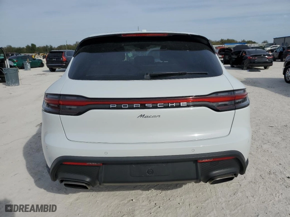2022 Porsche Macan with VIN WP1AA2A56NLB08618, listed as a Copart auction lot 43106245 with 14,848 mi miles and Salvage Title. Bid and sale history available at carsss.com. Image 6.