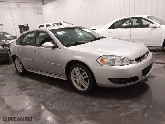 2013 Chevrolet Impala LTZ with VIN 2G1WC5E37D1241848, listed as a IAAI auction lot 41863719 with 167,482 mi miles. Bid and sale history available at carsss.com. Image 1.