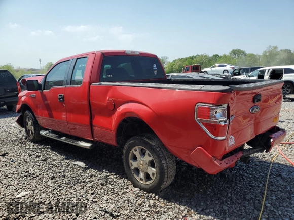 2009 Ford F-150 STX with VIN 1FTRX12W09FA21578, listed as a Copart auction lot 53314845 with 194,882 mi miles and Salvage Title. Bid and sale history available at carsss.com. Image 2.