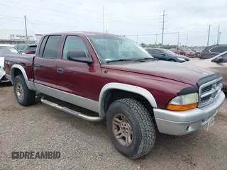 2003 Dodge Dakota SLT with VIN 1D7HG48N43S256520, listed as a IAAI auction lot 42111997 with 218,061 mi miles and . Bid and sale history available at carsss.com. Image 1.