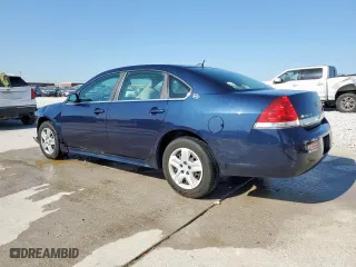 2009 Chevrolet Impala LS with VIN 2G1WB57K791248233, listed as a Copart auction lot 52647795 with 159,097 mi miles and Clean Title. Bid and sale history available at carsss.com. Image 2.
