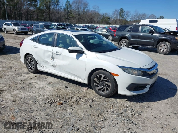 2016 Honda Civic EX with VIN 2HGFC2F78GH575519, listed as a IAAI auction lot 41481067 with 75,694 mi miles and . Bid and sale history available at DreamBid. Image 1.