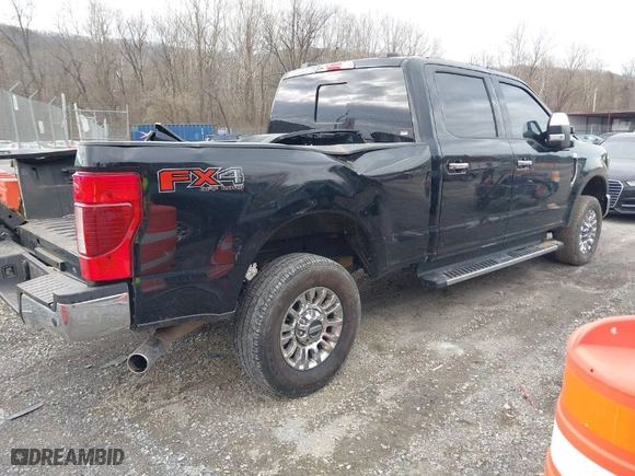 2020 Ford Super Duty F-250 SRW XL with VIN 1FT7W2B64LEC99638, listed as a IAAI auction lot 41639027 with 52,893 mi miles. Bid and sale history available at carsss.com. Image 4.