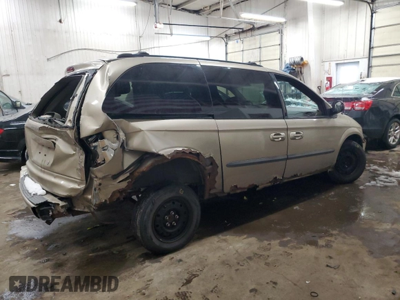 2003 Dodge Caravan EL with VIN 2D4GP34353R232476, listed as a Copart auction lot 45239135 with 197,903 mi miles and Salvage Title. Bid and sale history available at carsss.com. Image 3.