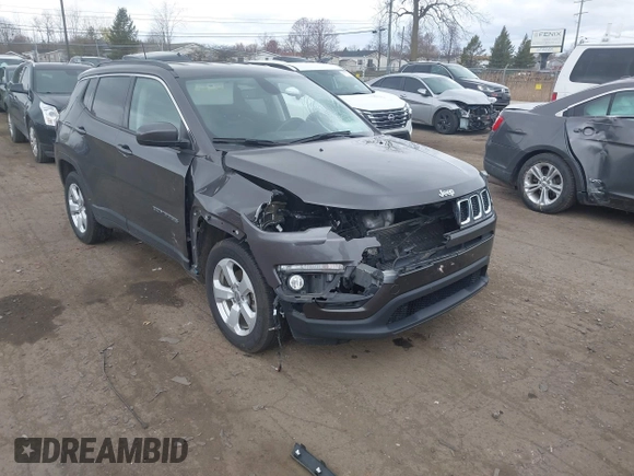 2021 Jeep Compass Latitude with VIN 3C4NJDBBXMT551702, listed as a IAAI auction lot 42045266 with 67,882 mi miles and . Bid and sale history available at DreamBid. Image 1.