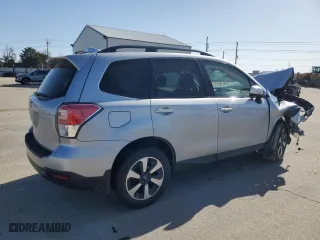 2018 Subaru Forester Premium with VIN JF2SJAGC5JH510117, listed as a Copart auction lot 51970385 with 44,758 mi miles and Salvage Title. Bid and sale history available at carsss.com. Image 3.