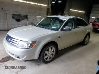2008 Ford Taurus Limited with VIN 1FAHP28W18G132583, listed as a Copart auction lot 81483044 with 95,598 mi miles and Salvage Title. Bid and sale history available at carsss.com. Image 1.