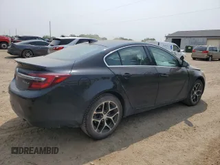 2017 Buick Regal Sport Touring with VIN 2G4GL5EX6H9130595, listed as a Copart auction lot 59283445 with 93,338 mi miles and Clean title. Bid and sale history available at DreamBid. Image 3.