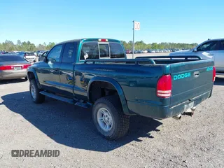 1998 Dodge Dakota SLT with VIN 1B7GG22Y0WS524464, listed as a IAAI auction lot 41806151 with 185,380 mi miles. Bid and sale history available at carsss.com. Image 3.