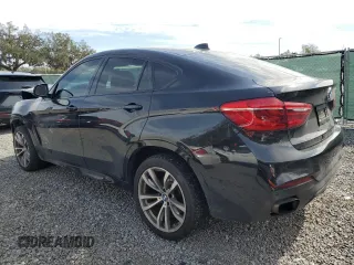 2016 BMW X6 xDrive50i with VIN 5UXKU6C50G0R33915, listed as a Copart auction lot 42183104 with 121,075 mi miles. Bid and sale history available at carsss.com. Image 2.