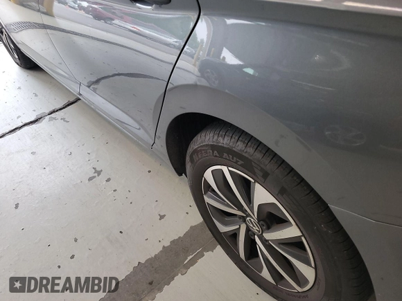 2024 Volkswagen Jetta S with VIN 3VW5M7BU5RM079143, listed as a IAAI auction lot 42851039 with 22,619 mi miles and . Bid and sale history available at DreamBid. Image 12.