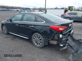 2016 Hyundai Sonata Sport with VIN 5NPE34AF6GH346509, listed as a IAAI auction lot 42082345 with 93,822 mi miles and . Bid and sale history available at DreamBid. Image 3.