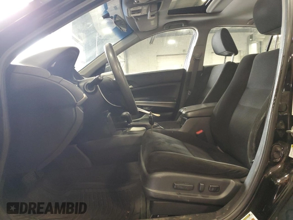 2010 Honda Accord EX with VIN 1HGCP2F75AA072186, listed as a Copart auction lot 59707095 with 165,835 mi miles and Salvage title. Bid and sale history available at DreamBid. Image 7.