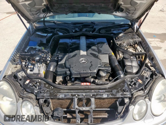 2005 Mercedes-Benz E 5.0L with VIN WDBUF70J95A718132, listed as a Copart auction lot 51620185 with 249,876 mi miles and Salvage Title. Bid and sale history available at carsss.com. Image 11.