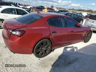 2016 Maserati Ghibli S с VIN ZAM57RSA7G1171520, выставлен на аукционе Copart как лот 85393004 с пробегом Не указан миль и Списание • Salvage title. История ставок и продаж доступна на DreamBid. Изображение 3.