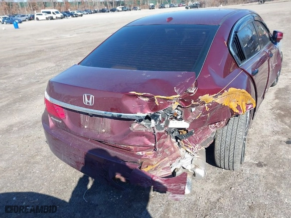 2015 Honda Accord Sedan EX-L with VIN 1HGCR2F89FA009148, listed as a IAAI auction lot 41753155 with 123,975 mi miles. Bid and sale history available at carsss.com. Image 16.