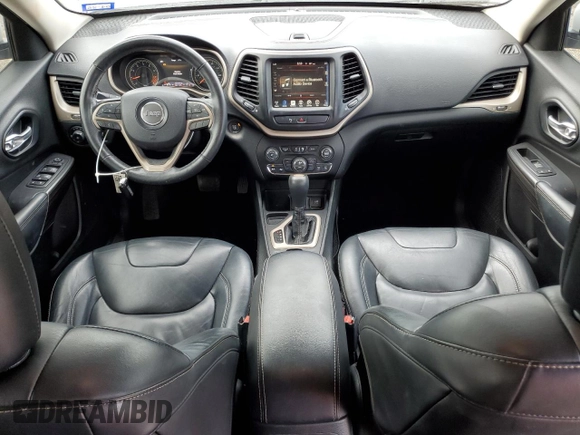 2015 Jeep Cherokee Limited with VIN 1C4PJLDS2FW701864, listed as a Copart auction lot 53793775 with 109,198 mi miles and Salvage Title. Bid and sale history available at DreamBid. Image 8.