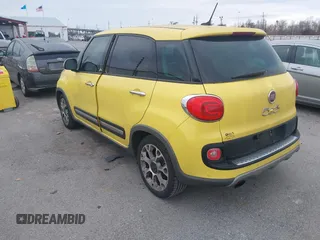 2015 FIAT 500L Urbana Trekking with VIN ZFBCFADH0FZ030995, listed as a IAAI auction lot 41653415 with 115,629 mi miles and . Bid and sale history available at DreamBid. Image 3.
