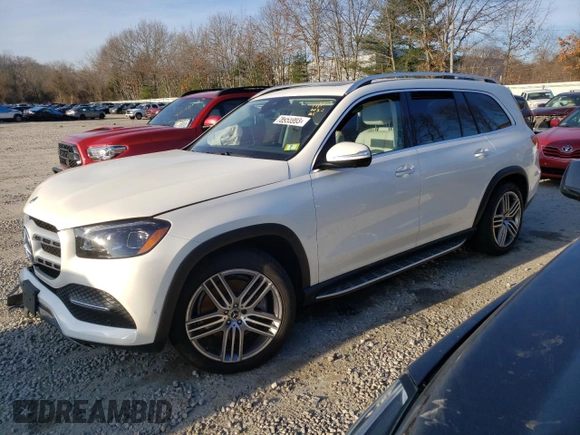 2022 Mercedes-Benz GLS 450 with VIN 4JGFF5KE3NA732294, listed as a Copart auction lot 78955903 with 31,419 mi miles and . Bid and sale history available at DreamBid. Image 1.