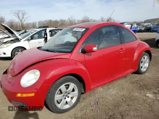 2007 Volkswagen New Beetle Coupe with VIN 3VWRW31C27M514436, listed as a Copart auction lot 49444295 with 99,617 mi miles and Salvage Title. Bid and sale history available at carsss.com. Image 1.