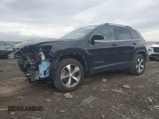2021 Jeep Cherokee Limited z VIN 1C4PJMDX1MD206064, wystawiony jako Copart lot #54877075 z przebiegiem 41 285 mil mil oraz Szkoda całkowita • Salvage title. Historia ofert i sprzedaży dostępna na DreamBid. Obrazek 1.
