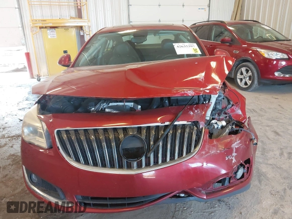 2015 Buick Regal with VIN 2G4GK5EX7F9129715, listed as a IAAI auction lot 42635397 with 152,339 mi miles and . Bid and sale history available at DreamBid. Image 12.